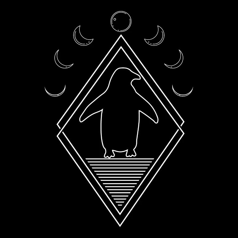 Phases de lune du pingouin