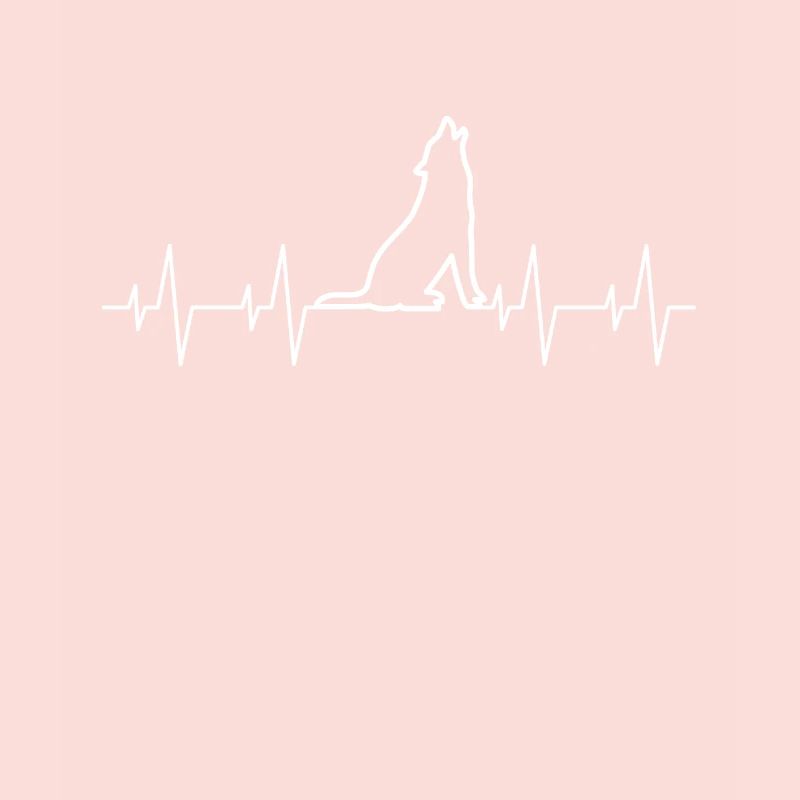 Heartbeat Wolf Wolves Hunter Hunting Wolf Protector