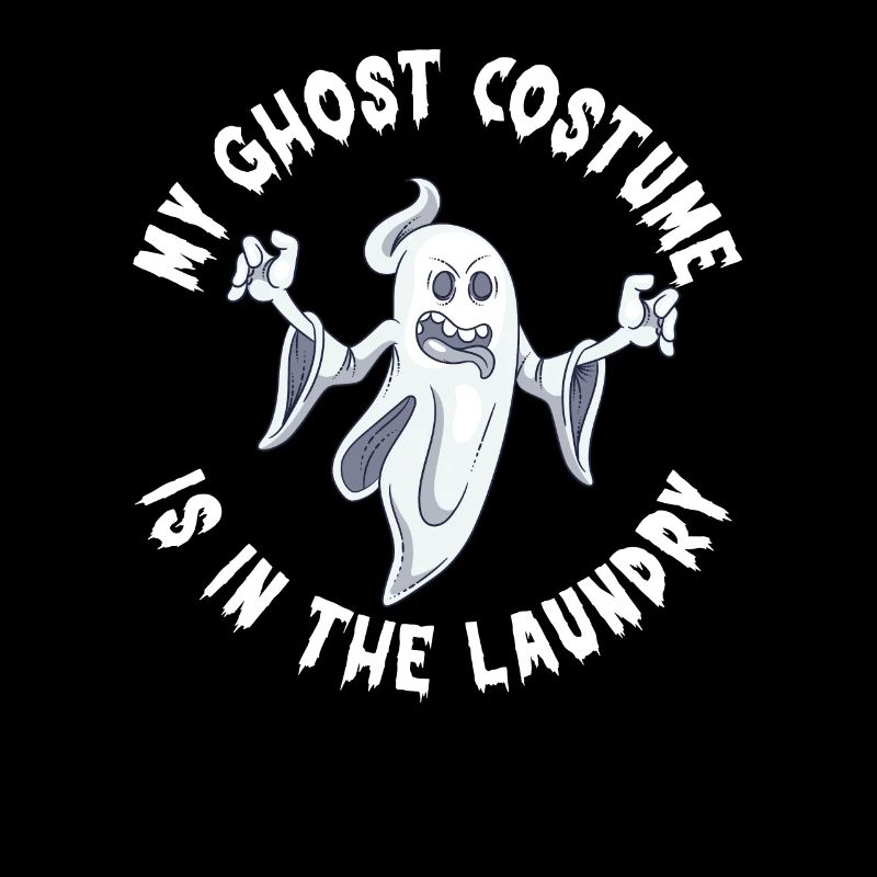 Mon costume de fantôme est dans la lessive drôle