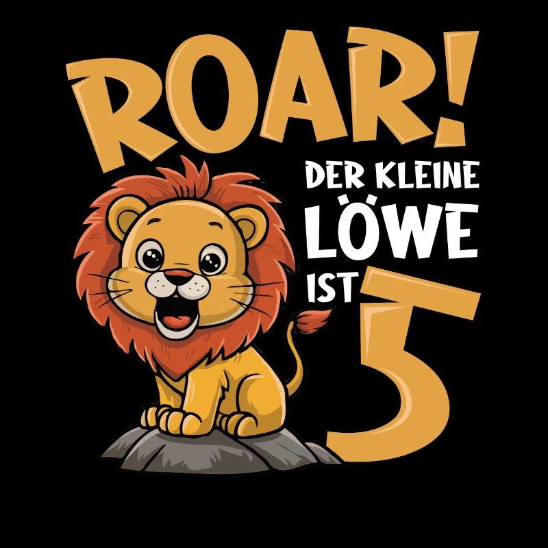 5th Birthday Boy Lion