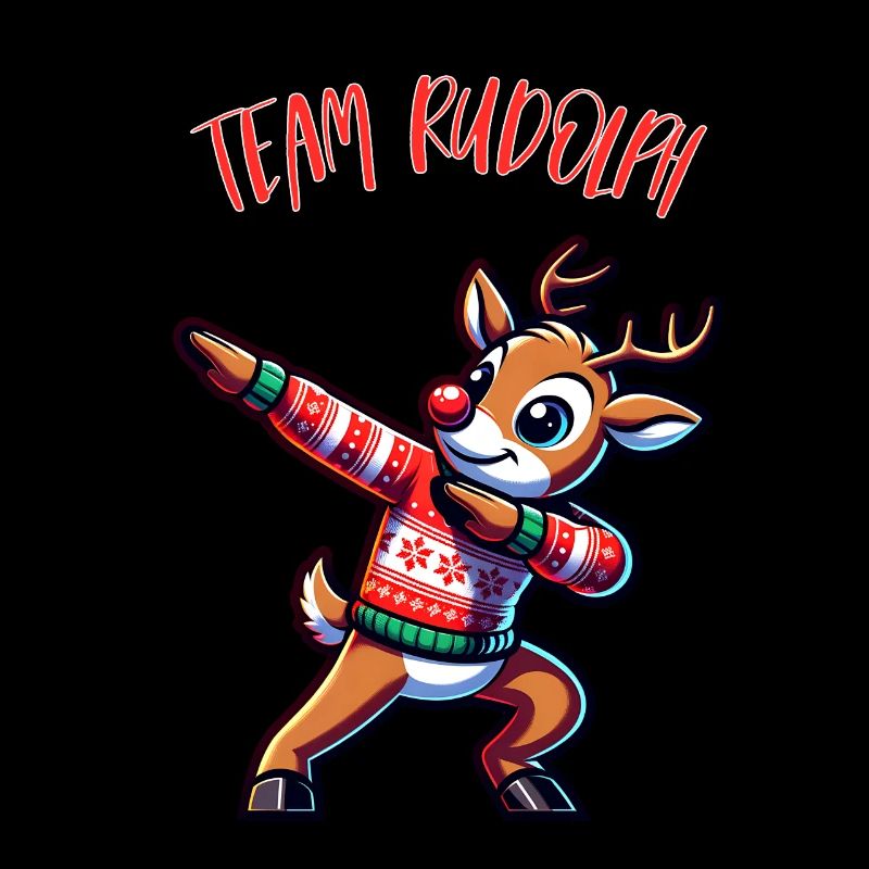 Joyeux Noël Équipe Rudolph Fun