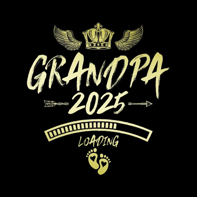 Opa 2025 Loading Grandpa Spruch