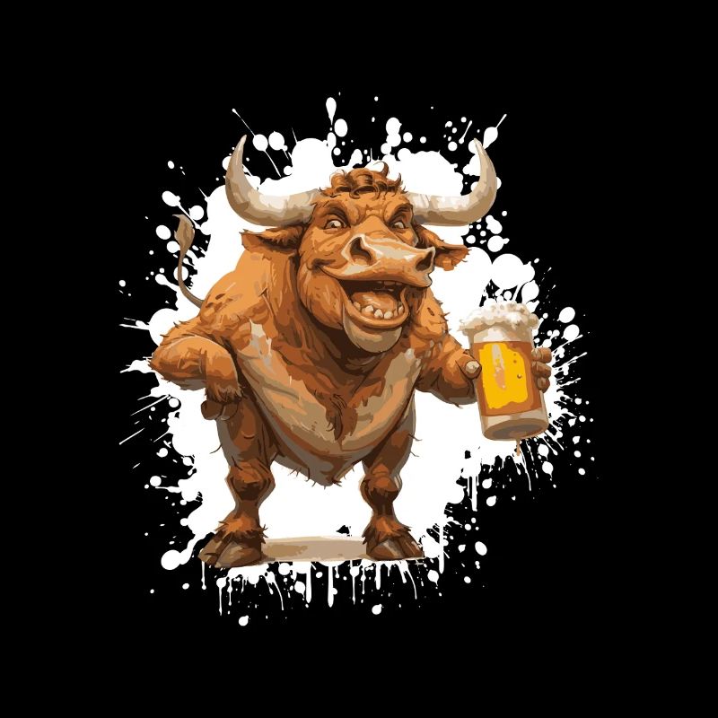 Stier Bier Lustig