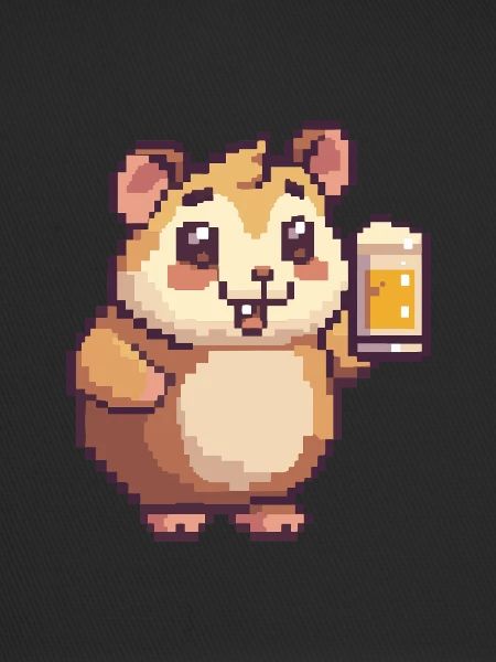 Hamster Pixel Beer