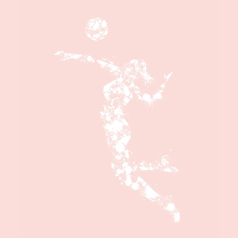 Volleyball Frau oder Mädchen