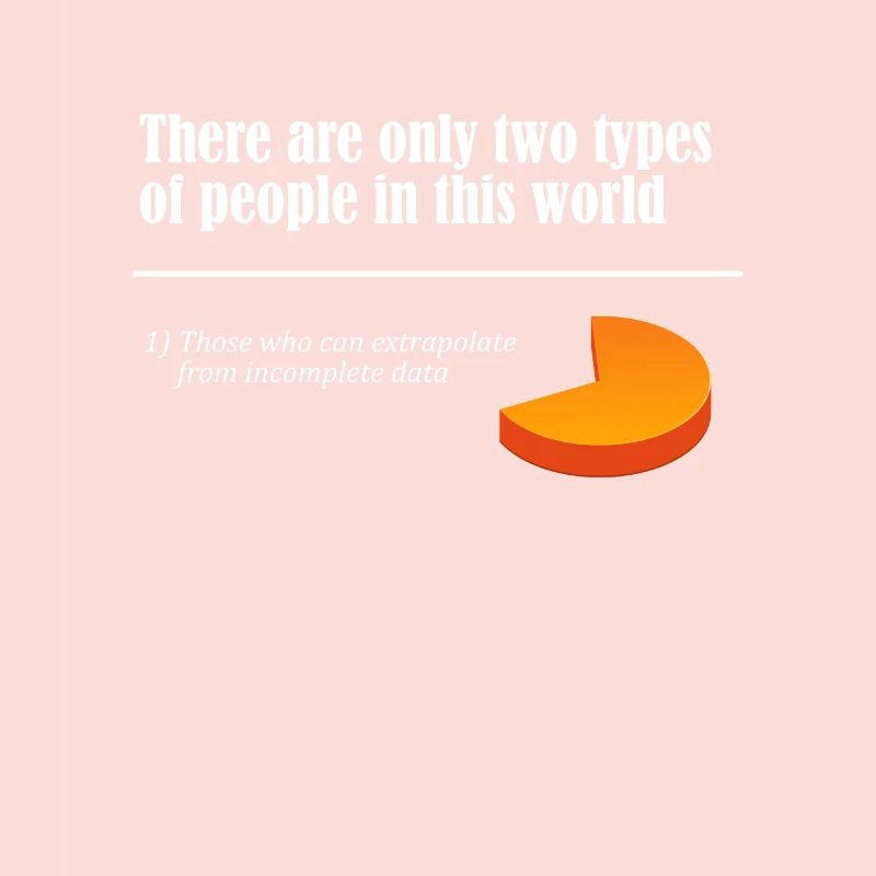 Two Types of People Extrapolate Incomplete Data