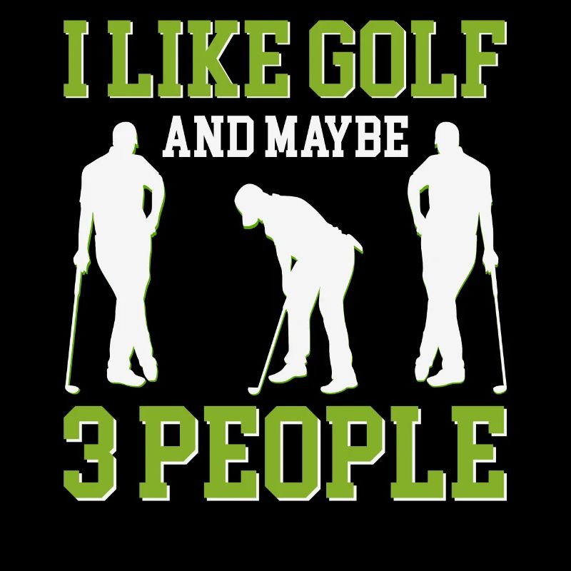 Golf Golfen Golfspieler Golfspieler Golfschläger