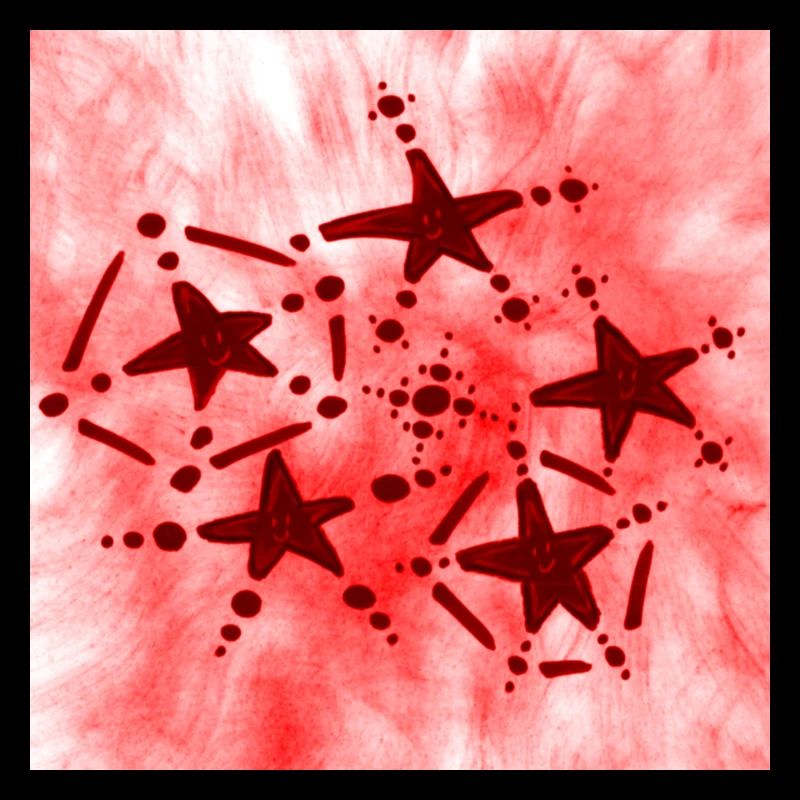 5 STARS SMILING RED