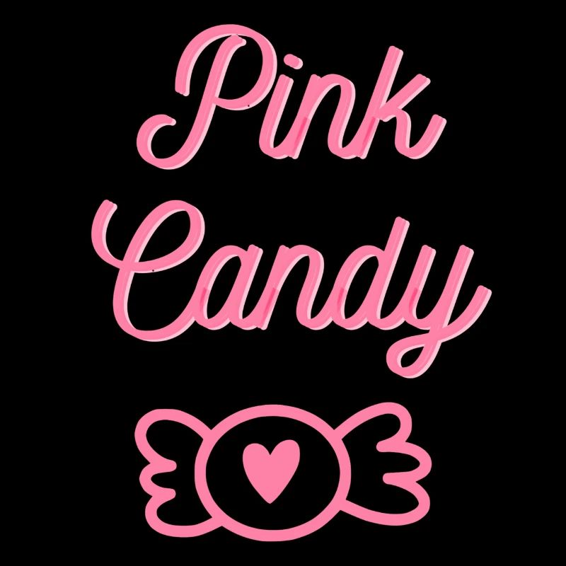 Pink candy