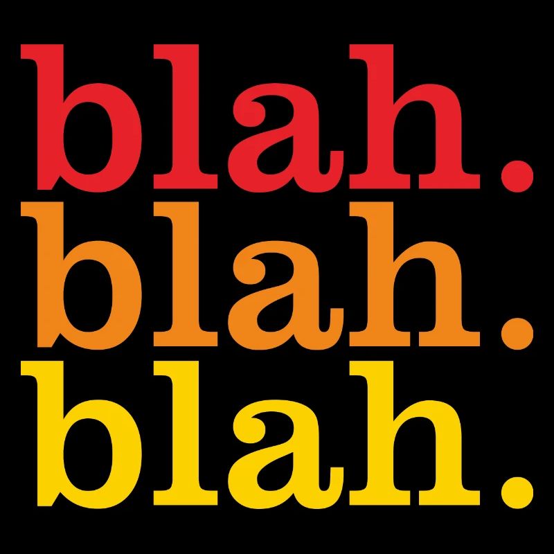 bla bla bla