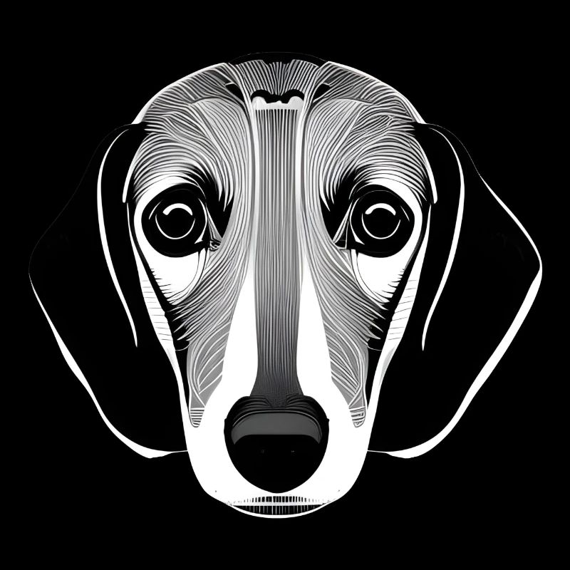 Portrait de teckel