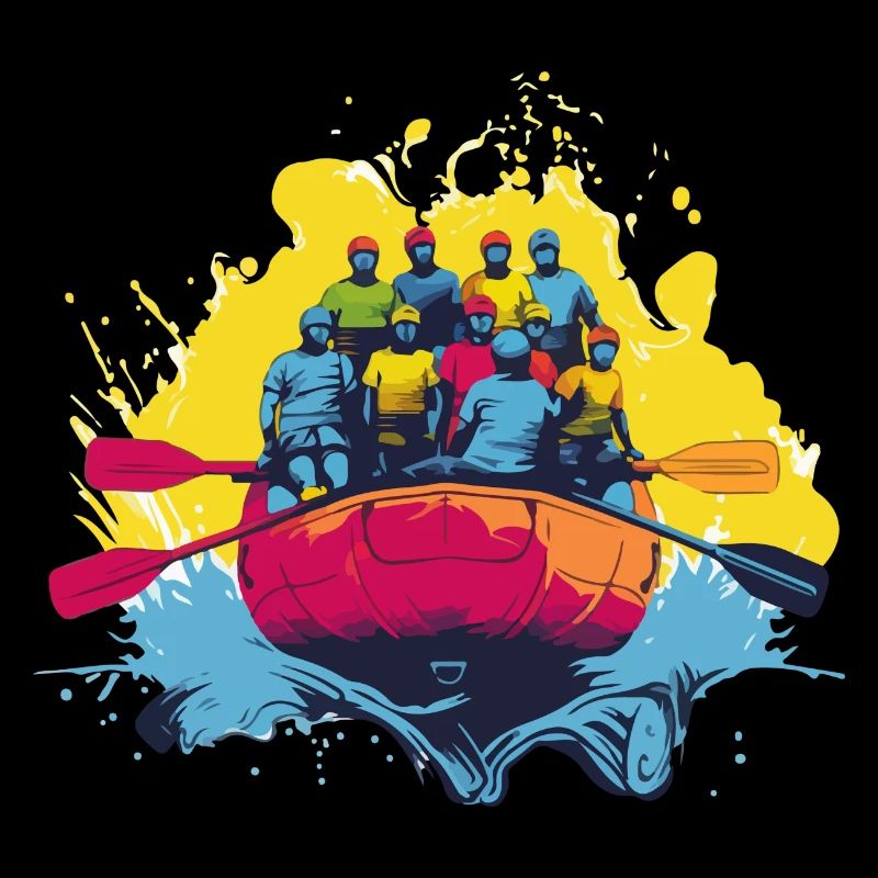 Rafting en groupe