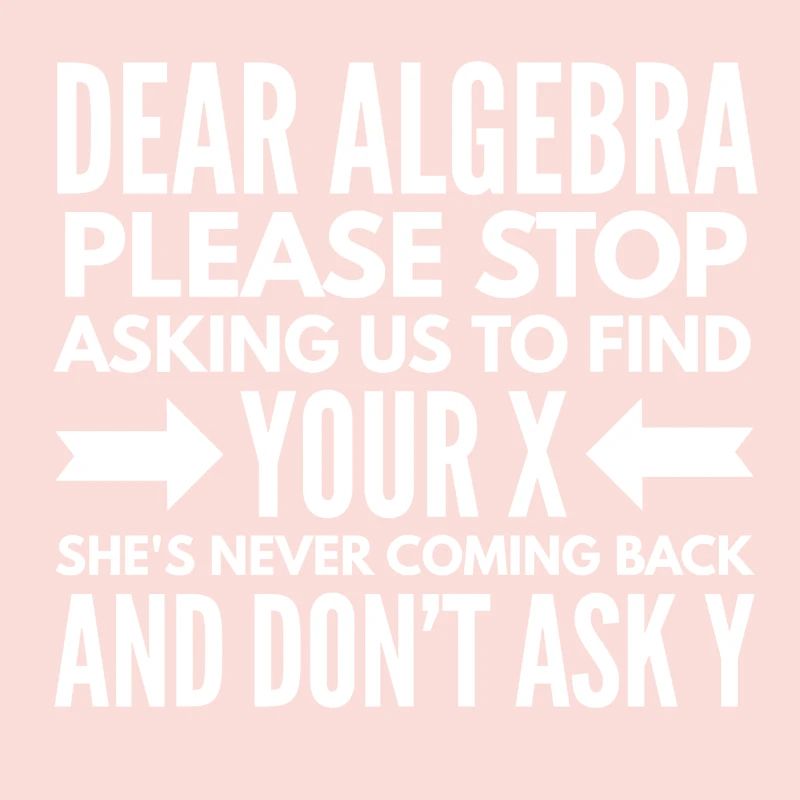 Algèbre Math Mathématicien Math Cadeau