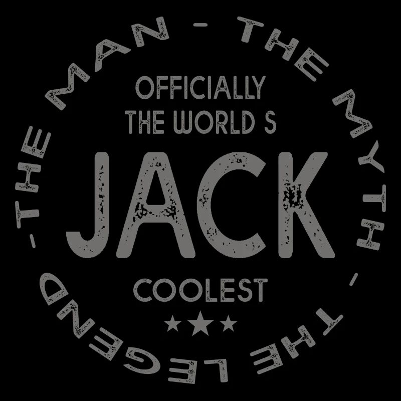 JACK personalisiertes Vorname Jack Geschenk