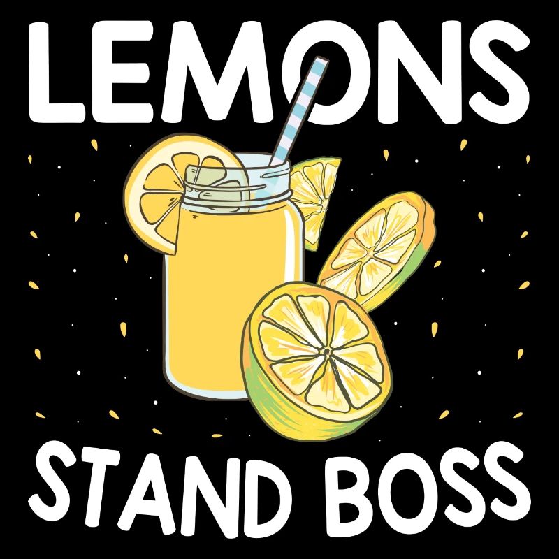 Lemonade Stand Boss Drôle de jus de citron Fruit