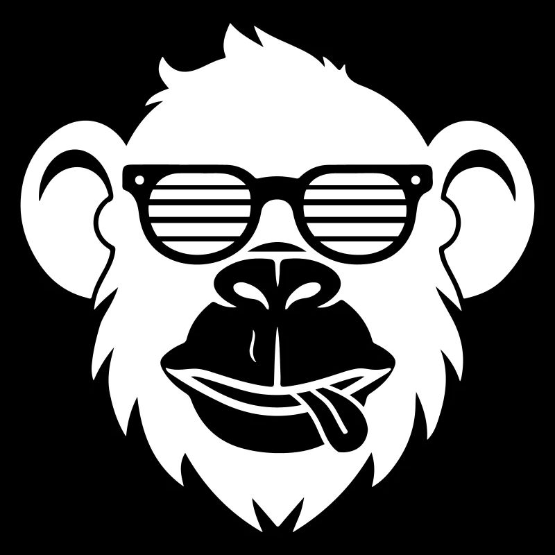 Monkey Head Sunglasses Party