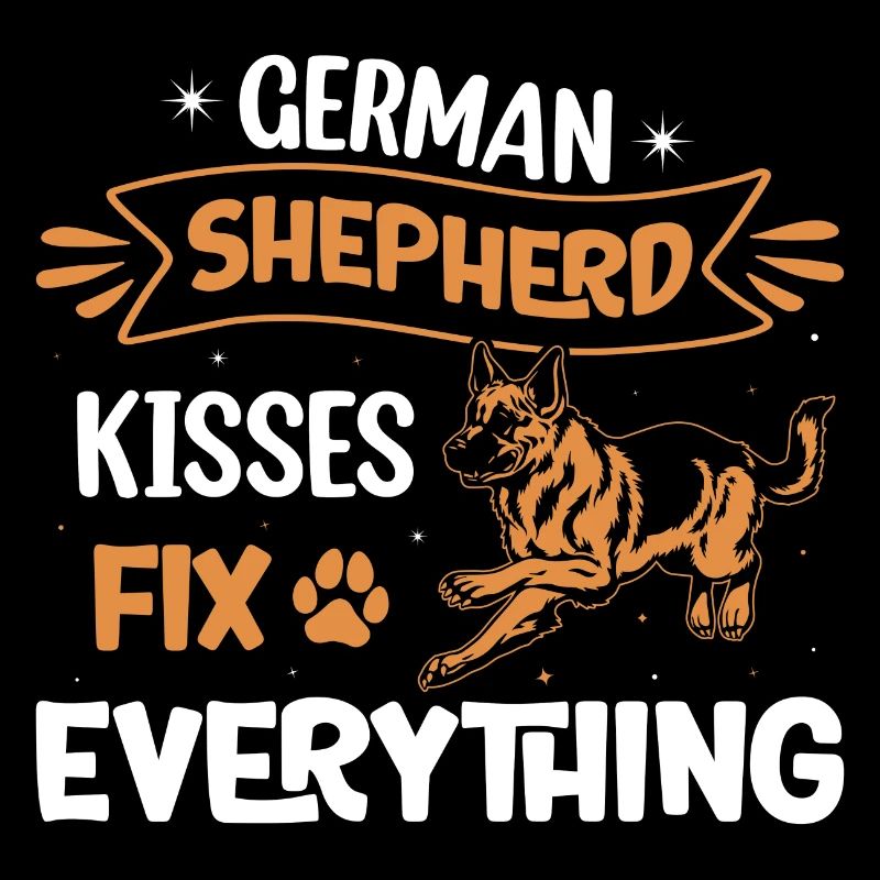 German Shepherd Kisses fix everything