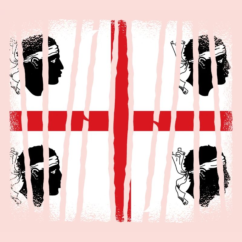 Drapeau de la Sardaigne Drapeau sarde Drapeau de la Sardaigne