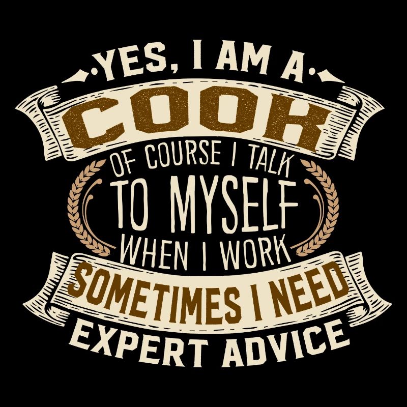 Oui, je suis un cuisinier Motif de conseils d’experts