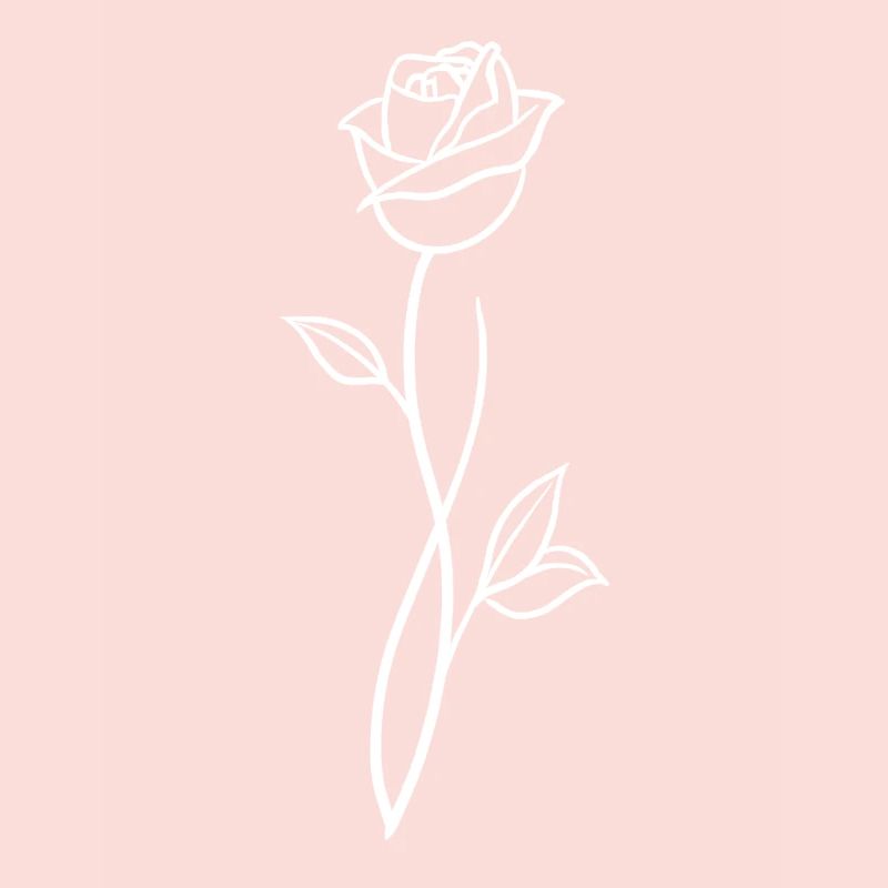 Rose white