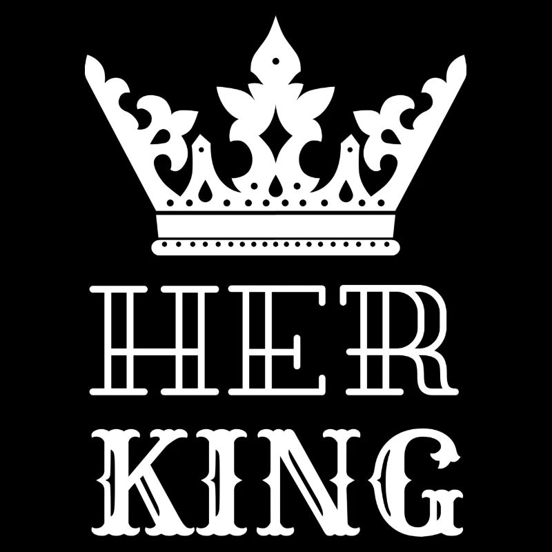 Her King Partnershirt – Gift Anniversary Couple