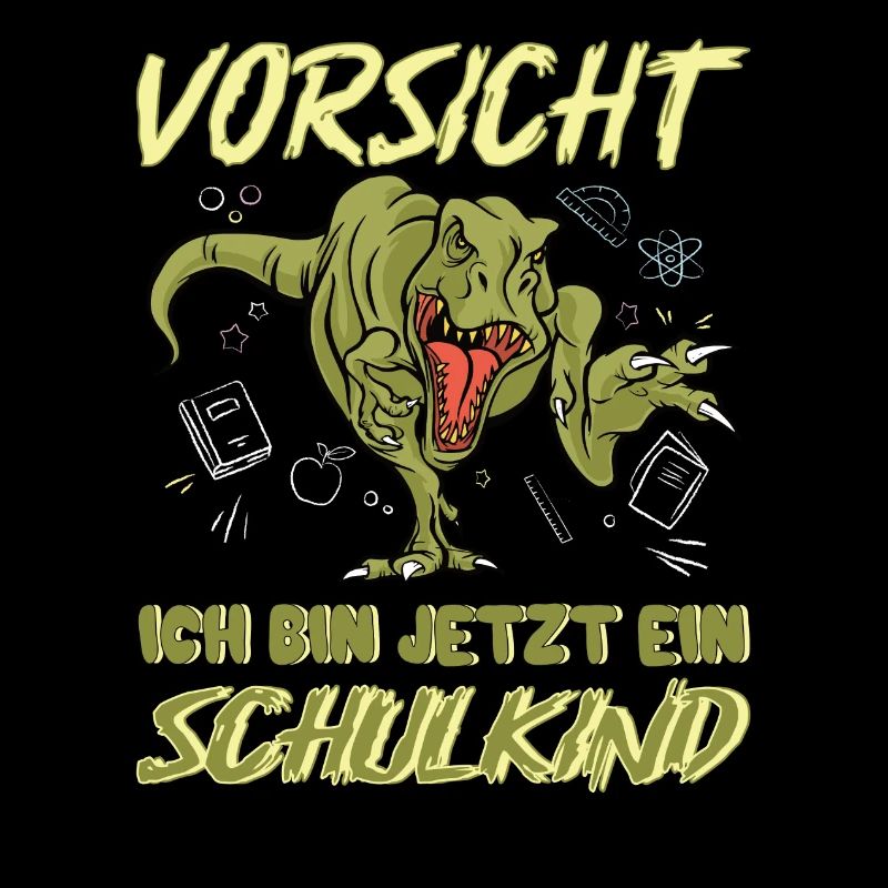 T-Rex Einschulung Schulkind