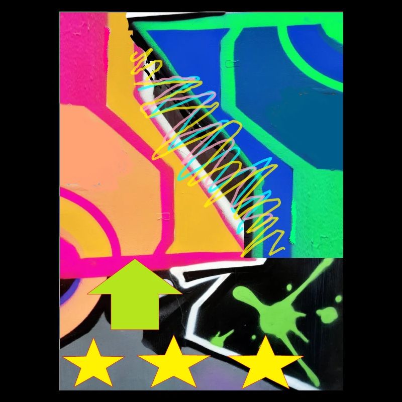 Graffiti-Flagge 1