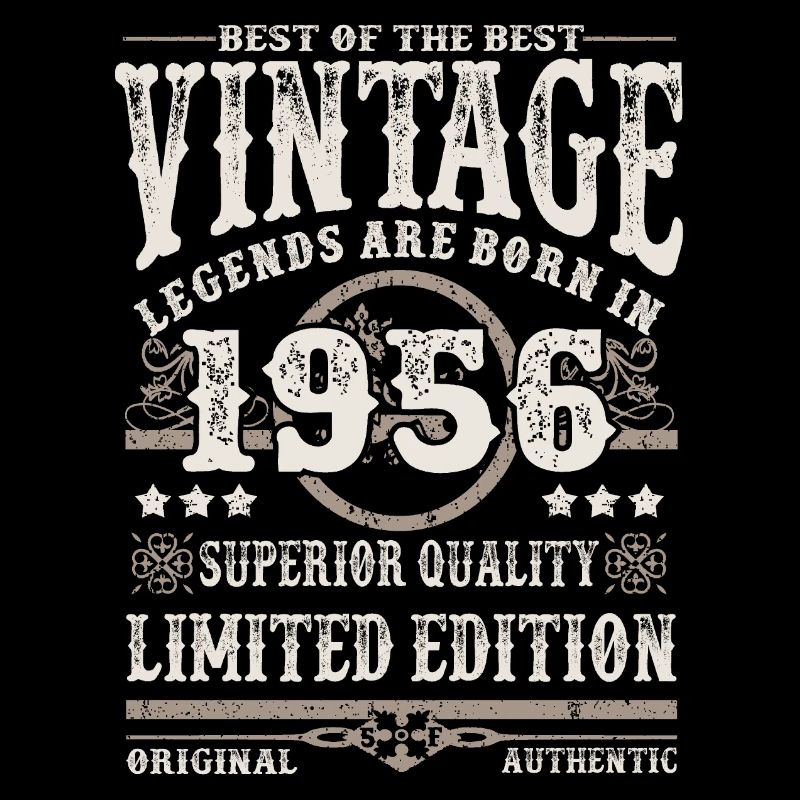 Legends are born in 1956