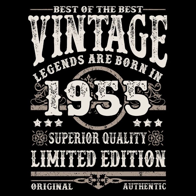 Legends are born in 1955