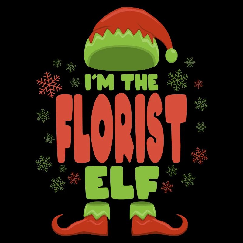 Fleuriste Elfe de Noël