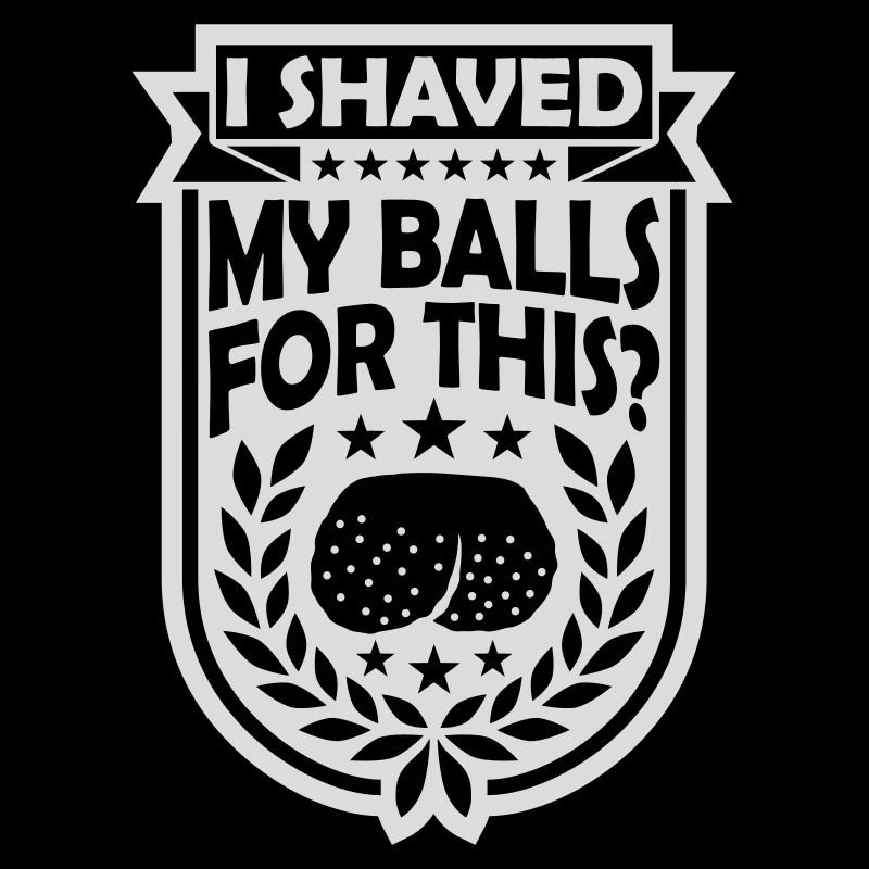 I shaved my balls