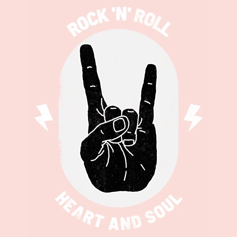 Rock 'N' Roll Devil Horns Metal Fork Rock Gift