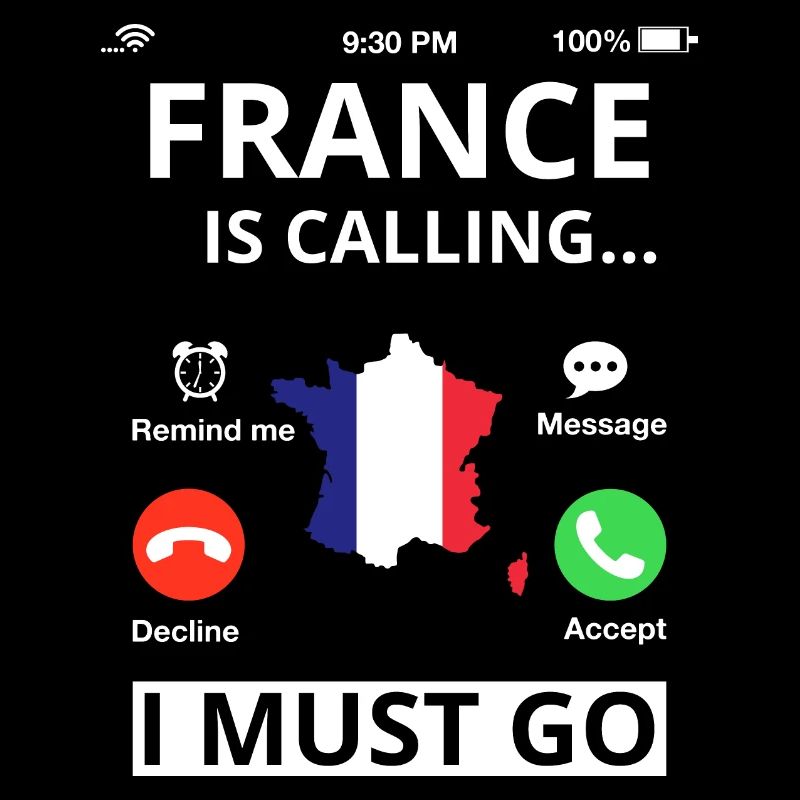 Drapeau français Le drapeau français appelle