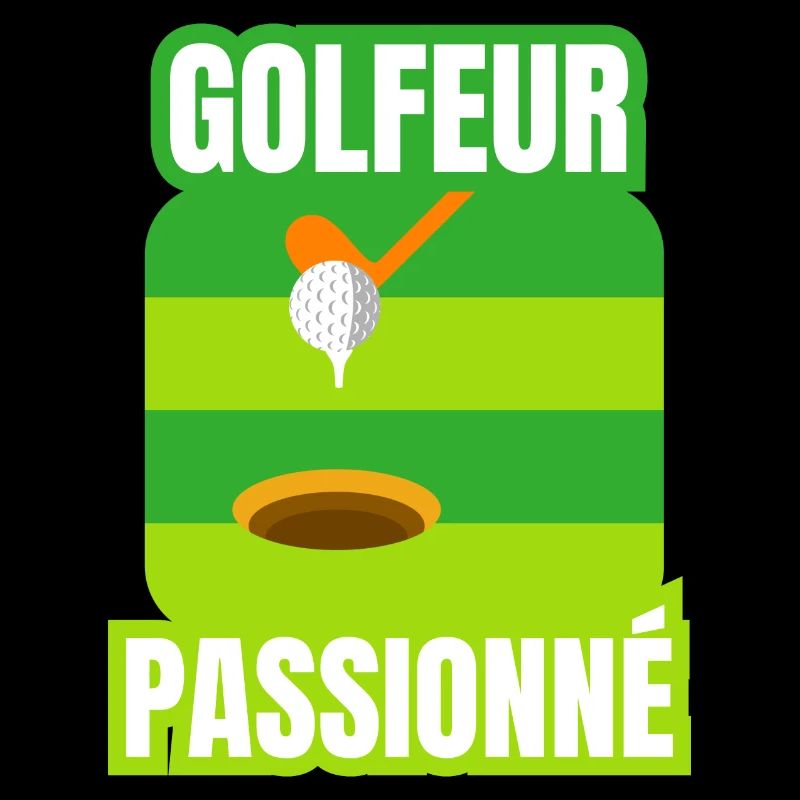 golfeur passionné