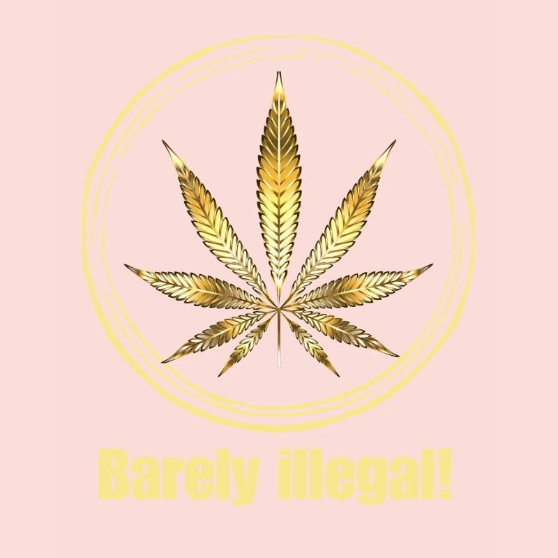 Barely illegal! - Marijuana Leaf