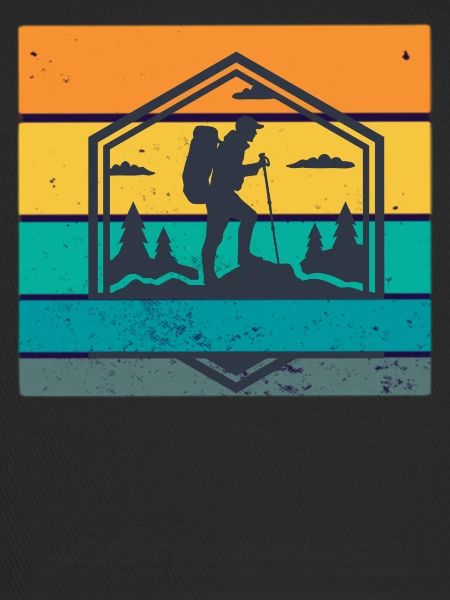 Hiking retro