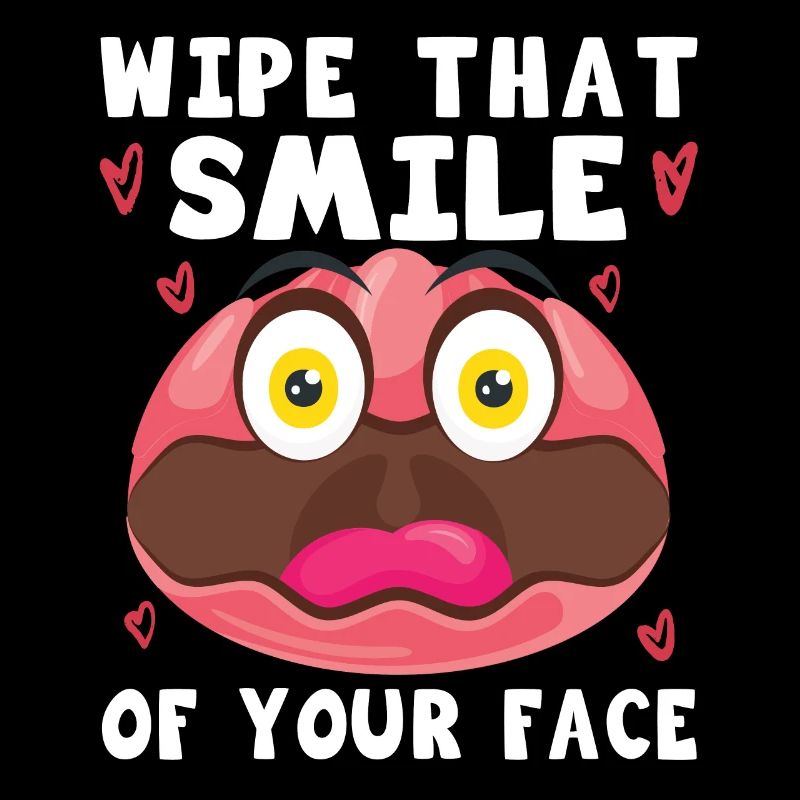 Costume de Blobfish - Visage de poisson Blob laid -