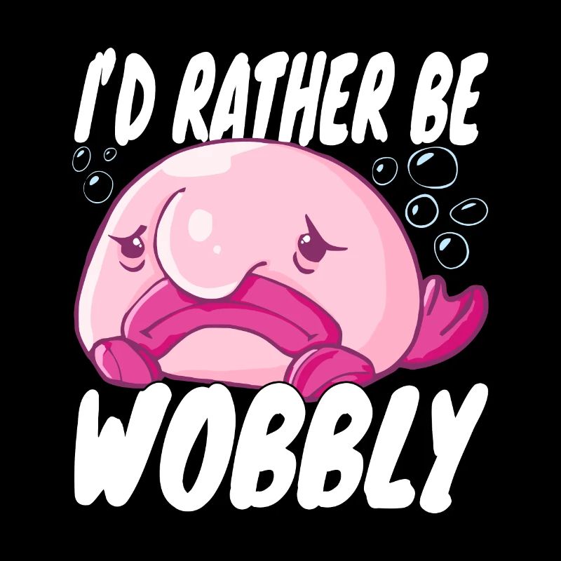 Blobfish Costume - Ugly Blob Fish Face -