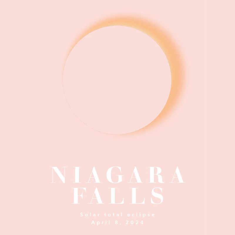 NIAGARA FALLS TOTAL SOLAR ECLIPSE 2024