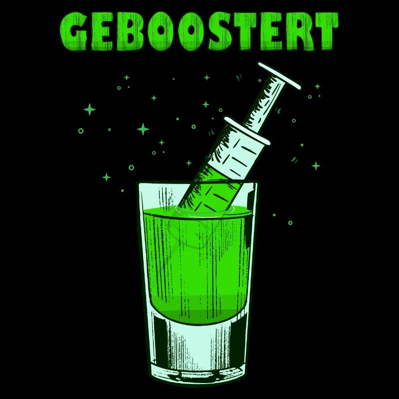 Geboostert Pfeffi Pfefferminz Likör JGA Schnaps