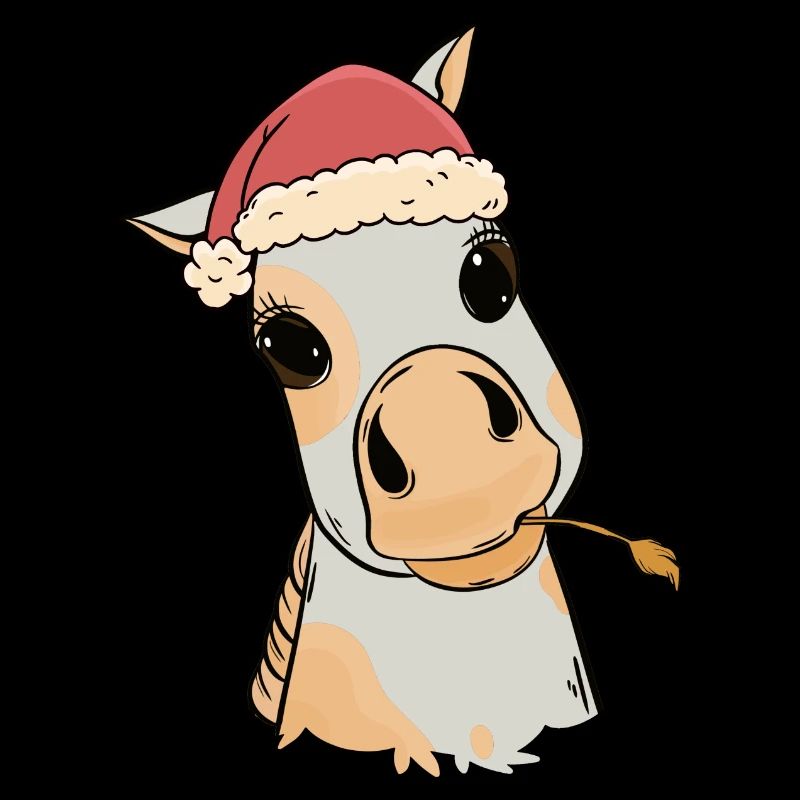 Fohlen Baby Xmas Weihnachtsgeschenk Pferdenarr