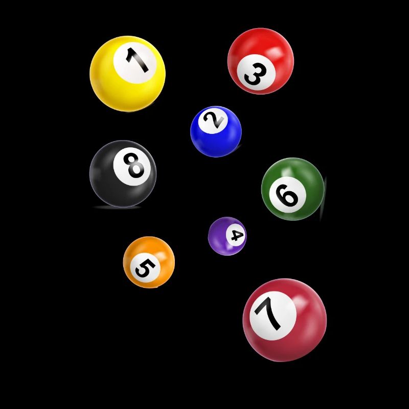 Boules de billard, Billard, boules, costume
