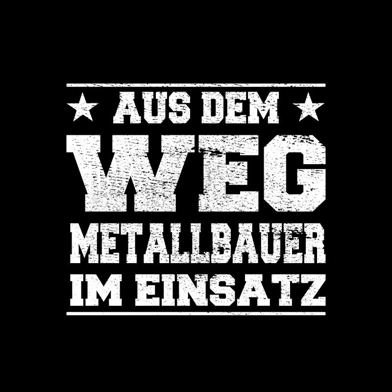 Aus dem Weg Metallbauer im Einsatz Design