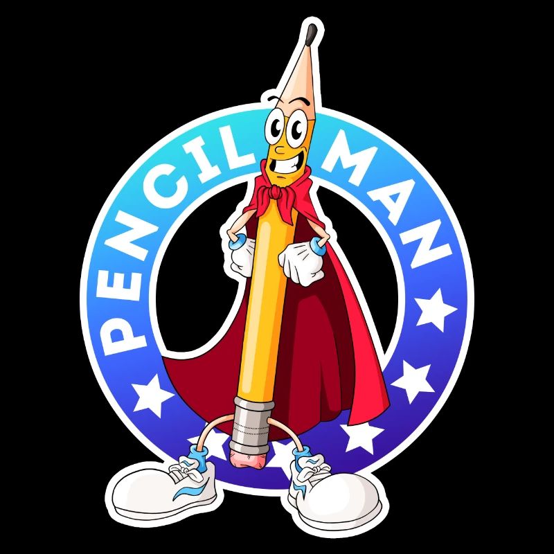 Bleistift-Mann