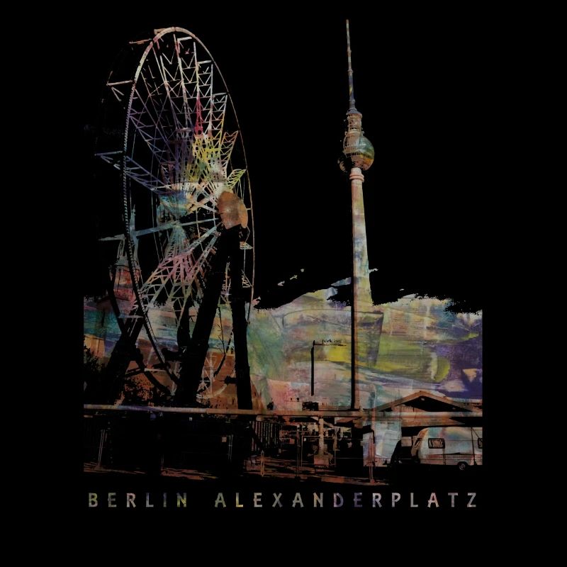 Berlin Alexanderplatz künstlerisches Design