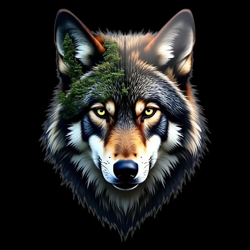 Wolf Kopf