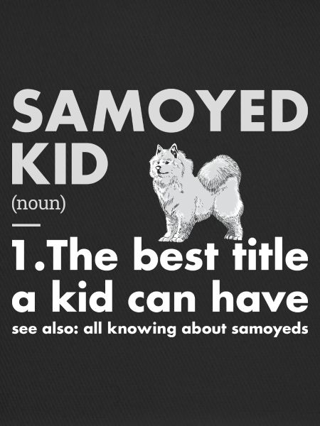 Définition de l'enfant Samoyède