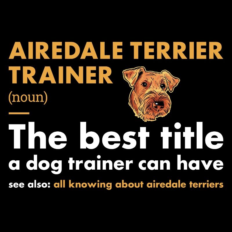 Airedale Terrier Trainer Definiton