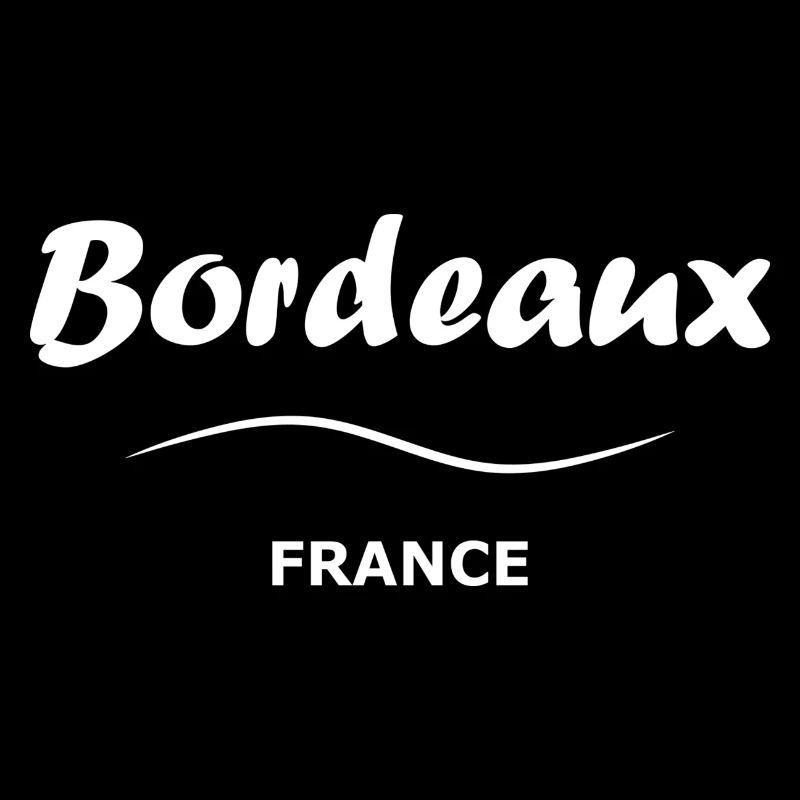 Bordeaux, weiß