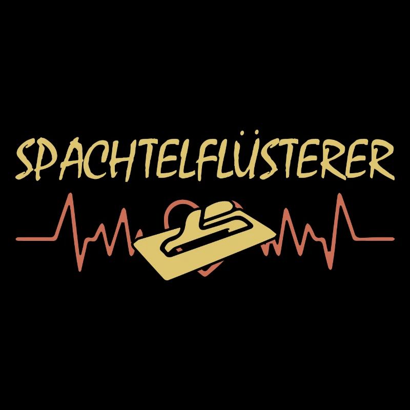 Spachtelflüsterer Kardiogramm Verputzer Gipser